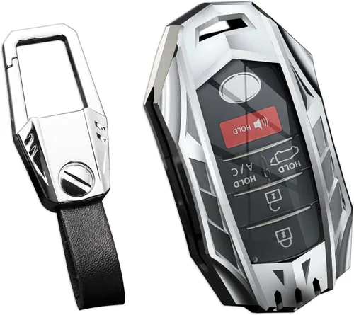 Vista 70 de Funda para Llavero Audi, Llavero, Protección de Aleación de Zinc Funda para Llave de Automóvil para A3 A4 A5 A6 Q7 Q5 TTS SQ5 R8 RS4 RS5 S5