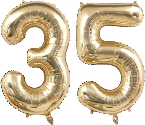 Vista 62 de Globo dorado claro con el número 0 de aluminio de 40 pulgadas, color oro champán, globo de helio 0 Mylar Oro claro 0