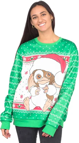 Vista 5 de Ripple Junction Gremlins Gizmo Santa Ugly Christmas Suéter