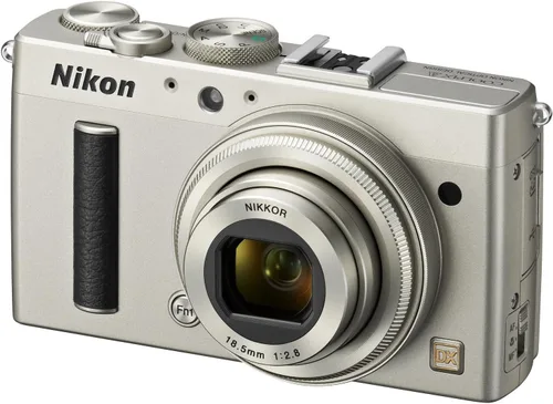Vista 3 de Nikon COOLPIX A - Cámara digital de 16 megapíxeles, color plateado
