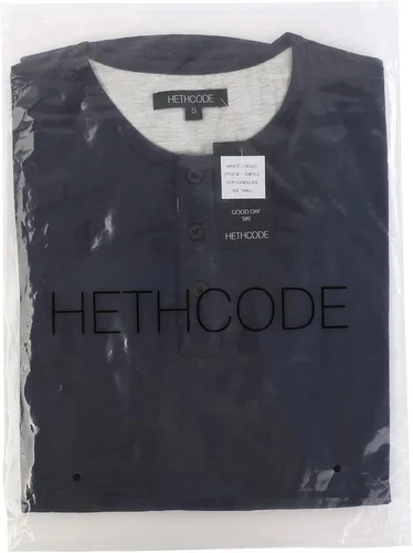 Vista 7 de Camiseta Henley de manga larga clásica y cómoda para hombre