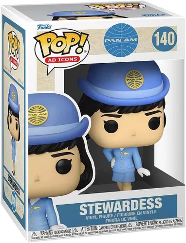Vista 2 de Funko Iconos de anuncios POP: Pan Am - Azafata, Multicolor (57894)