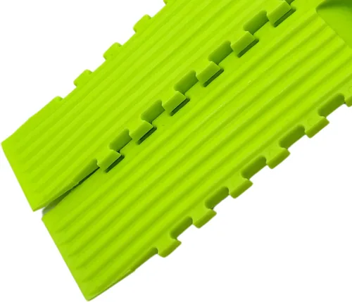 Vista 4 de Traba ruedas interconectables color fluorescente 48-WSN (juego de 4 unidades)
