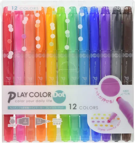 Vista 15 de Tombow Play GCE-311A - Rotulador a base de agua, 3