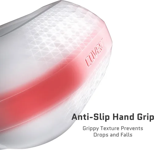 Vista 5 de Ghostek COVERT - Funda protectora de silicona transparente para AirPods 3 con llavero, diseño delgado de primera calidad con protección resistente