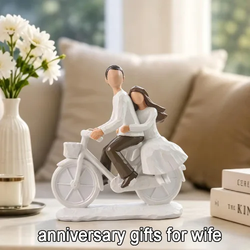 Vista 7 de jinhuoba - Figuras románticas para parejas, estatua de escultura de amor juntos pintada a mano, el mejor regalo de matrimonio de boda, regalo