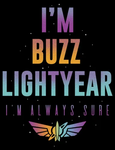 Vista 2 de Fifth Sun Men's Lightyear I'm Buzz Lightyear I'm Always Sure Sweatshirt