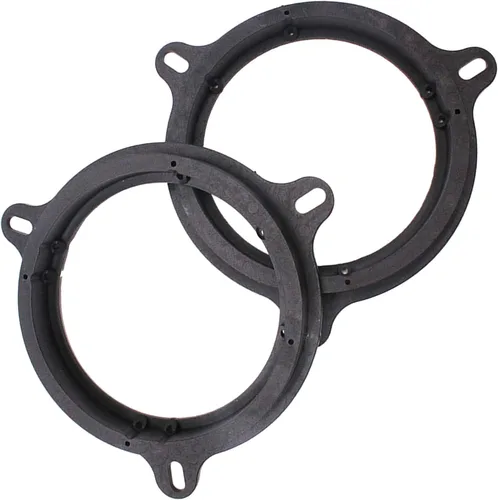 Vista 10 de 2 espaciadores de altavoces estéreo de 4 pulgadas de ABS de ajuste universal para coche, 0.4 pulgadas de profundidad