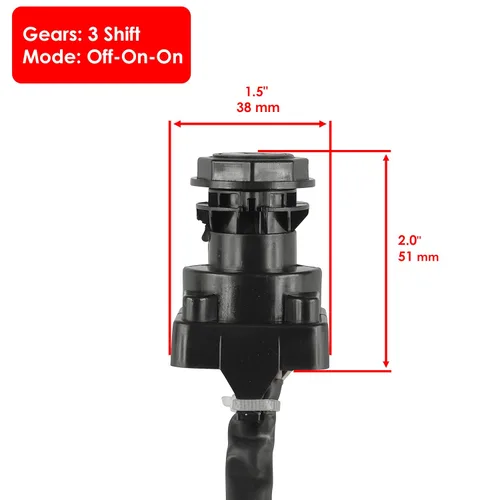 Vista 2 de Caltric Interruptor de llave de encendido compatible con interruptor de llave Suzuki Lta400 Lta400F Lta400Fc Eiger 400 2Wd 4Wd 2002-2007