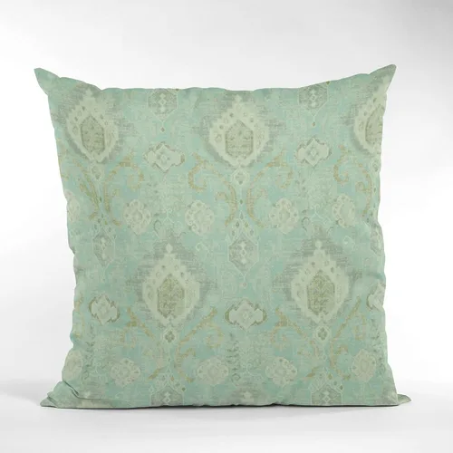 Vista 5 de Plutus Brands Plutus Spa Romero - Almohada tejida de lujo x 20 pulgadas, doble cara 20 x 20 pulgadas, azul