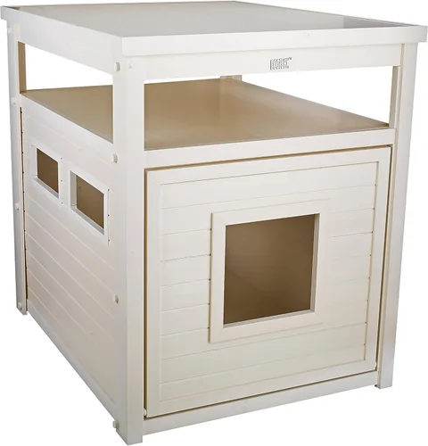 Vista 14 de Caja de aserrín/mesa auxiliar ECOFLEX Litter Loo., Espresso Negro