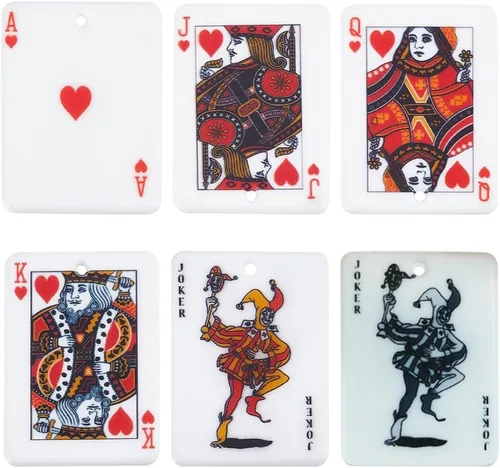 Vista 11 de SUNNYCLUE 10 piezas de 10 estilos de acero inoxidable Tarot Card Tarot Card Charms Collar Colgante Delicado Joyería Encantos para DIY Accesorios