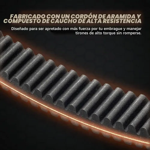 Vista 4 de SuperATV Correa de transmisión CVT de servicio pesado la mejor del mundo para Can Am Commander 800/1000 2011-2020 (todos los submodelos) Engranaje