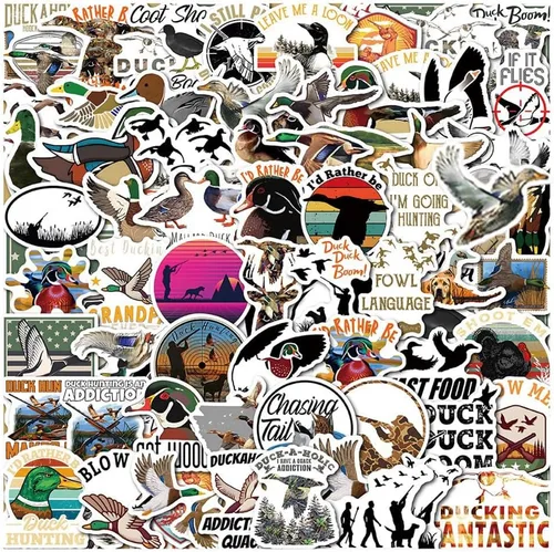 Vista 21 de Aurora Stickers 50Pcs Polar Lights Waterproof Vinyl Decals