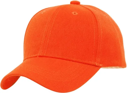 Vista 11 de TOP HEADWEAR Sombrero de béisbol ajustable con cierre de velcro para niños en blanco