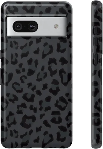 Vista 30 de Funda compatible con Google Pixel 7a, 2 en 1, delgada, resistente, híbrida, policarbonato duro, silicona suave, parachoques resistente