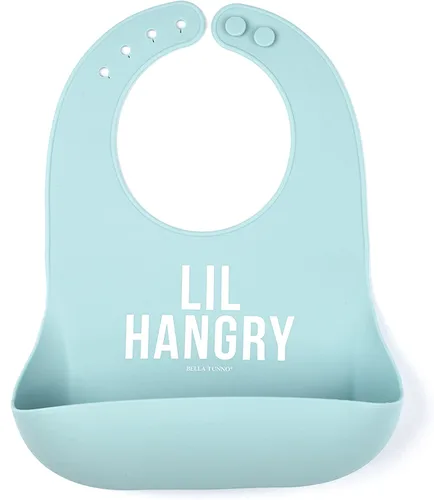Vista 10 de Babero para bebés para comer de Bella Tunno, babero de silicona impermeable con gran atrapaalimentos, ajuste ajustable para bebés de 4 a 12 meses