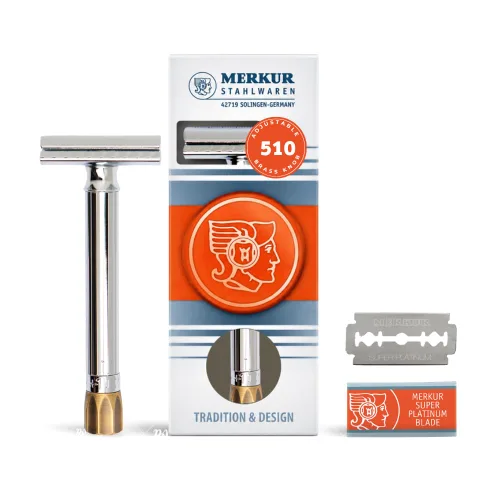 Vista 15 de Merkur Maquinilla de afeitar de seguridad ajustable Progress MK-500001