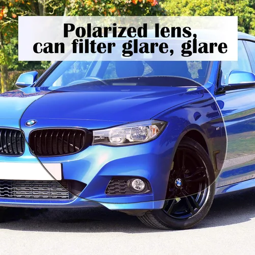 Vista 3 de LUFF Gafas de sol polarizadas con clip para protección UV