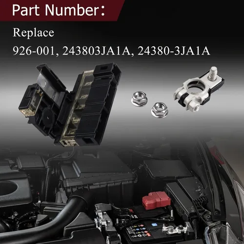 Vista 2 de Terminales de fusible de batería positiva 24380-3JA1A para Nissan Altima 2013-2018 para Nissan Maxima 2016-2023 Compatible con Nissan Murano