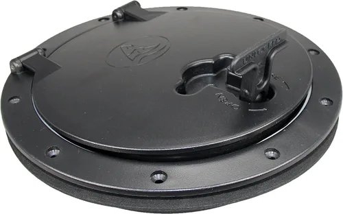 Vista 8 de Pactrade Marine Barco Kayak Canoa Pesca Aparejo Navegación Resistente Plástico Negro 8" Cubierta de escotilla de cubierta impermeable con bolsa