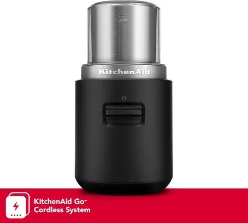 Vista 2 de Molinillo de hojas inalámbrico KitchenAid Go™ - la batería se vende por separado, KBGR100, Negro Mate