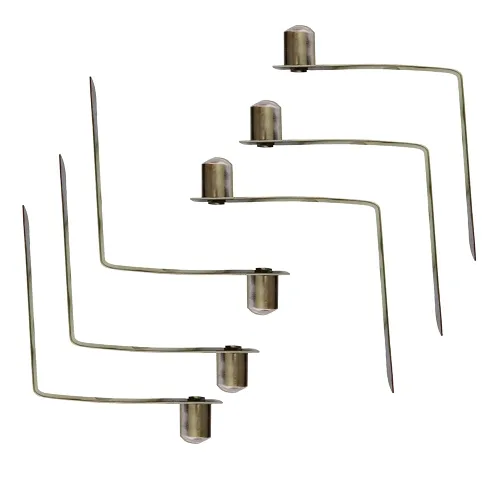 Vista 4 de UP100 50 clips de botón sólidos de acero inoxidable de 4 a 0.354 in, resorte a presión para entornos húmedos con requisitos elásticos, toldo Botón