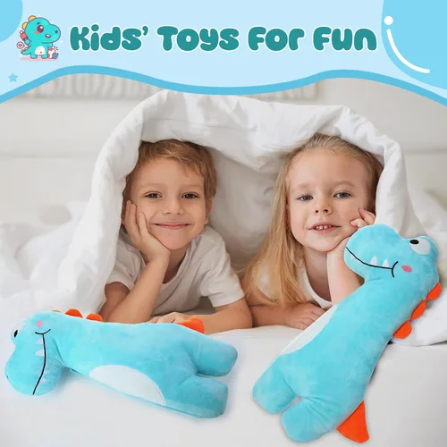 Vista 5 de Lenwen 2 cojines para cinturón de seguridad para niños, almohada de viaje suave para hombro y cuello, funda para cinturón de seguridad de automóvil