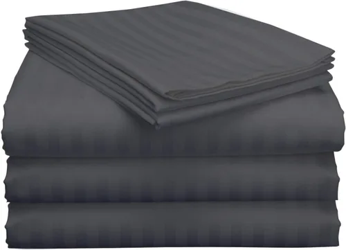 Vista 19 de Juego de sábanas divididas tamaño Queen para cama ajustable, juego de sábanas divididas de 5 piezas para cama Queen dividida de 600 hilos, 100%