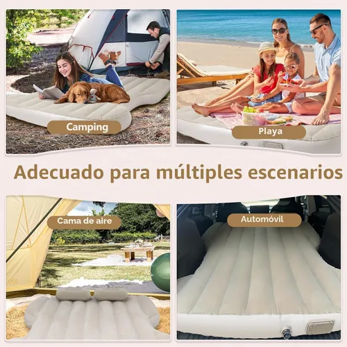 Vista 7 de Para colchón de aire Tesla Model Y, tapete de camping auto inflable 2020
