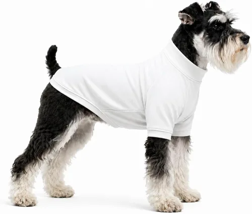 Vista 22 de Lovelonglong Sudadera para perro, otoño, invierno, clima frío, camisetas para perros pequeños, medianos y grandes, ropa de chihuahua, color negro, XS
