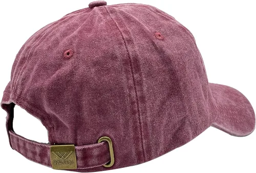 Vista 5 de NVJUI JUFOPL Gorra de béisbol para mujer y niña, con bordado ajustable y lavado