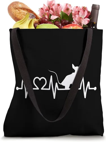 Vista 4 de ECG Heartbeat Pulse Heart Sphynx para propietarios de gatos esfinge
