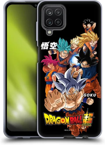 Vista 86 de Head Case Designs Funda de gel con licencia oficial de Dragon Ball Super Group Future Trunks Arc Characters [protección de grado militar] compatible