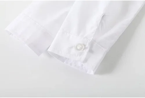 Vista 6 de Conjunto de chaleco de 3 piezas para bebé niño con camisa blanca, chaleco de celosía y pantalón