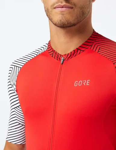 Vista 3 de GORE WEAR Jersey de ciclismo de manga corta para hombre C5 azul esferablanco