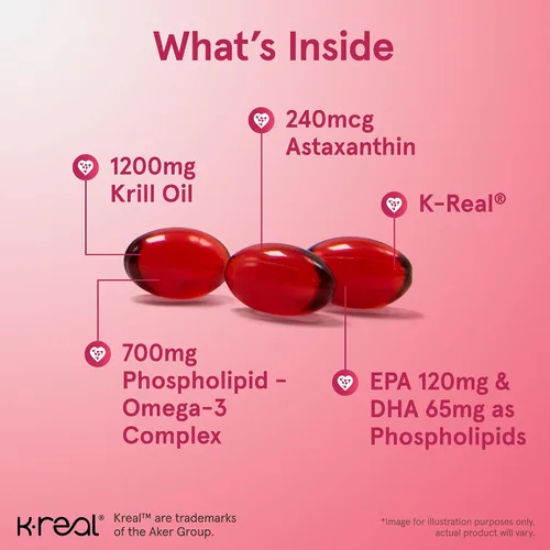 Vista 3 de Aceite de krill de Jarrow Formulas , NKO60, 1, 1