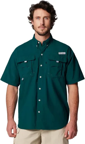 Vista 43 de Columbia - Camisa de manga corta PFG Bahama II para hombre