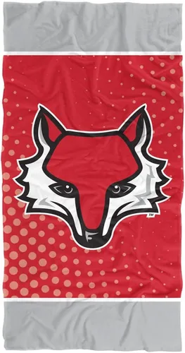 Vista 125 de LOGOVISION Manta Abilene Christian University, 30x60 Logo Dots CottonFront/PolyBackBeachTowel