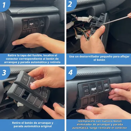 Vista 5 de Eliminador de parada de arranque automático para Subaru Forester Legacy Outback, controlador/cancelador/desactivar/eliminar para 2019-2023 Forester