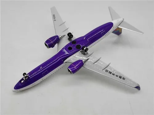 Vista 6 de Phoenix Urumqi Airlines para Boeing B737-800 B-6268 1/400 DIECAST modelo preconstruido