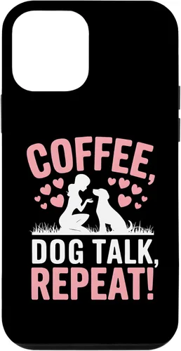 Vista 16 de Coffee Dog Talk Repeat Dog Mom Puppy Love Case for iPhone 17