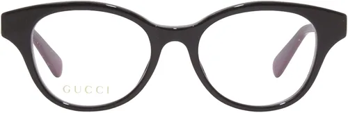 Vista 2 de Gucci GG 0924O 003 - Gafas redondas (plástico, 1.929 in), color negro, NegroOro