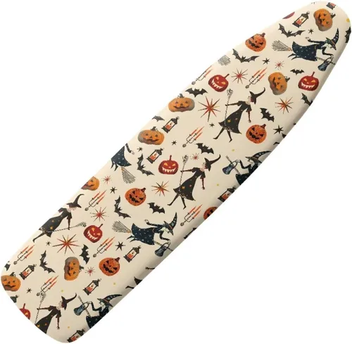 Vista 36 de Funda floral a prueba de arañazos para tablas de planchar de tamaño estándar, reflectante, con 3 ganchos y bucles para decoración de tablas de 15 x