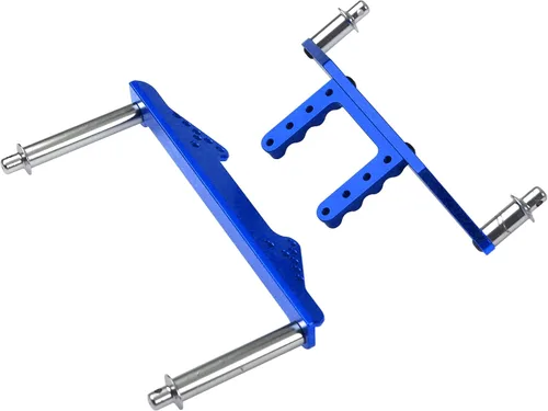 Vista 4 de Soportes de cuerpo delanteros y traseros de metal, postes de cuerpo, piezas de actualización compatibles con Traxxas Slash 2WD Rustler Stampede VXL