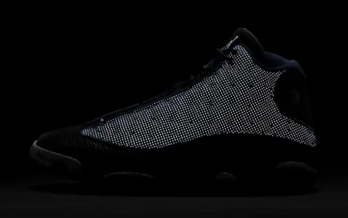 Vista 9 de Mens Jordan 13 Retro Brave Blue NavyUniversity Blue-Black DJ5982 400