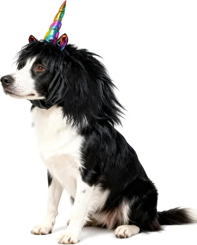 Vista 15 de Divertido disfraz de reno y alce para perro, bonita peluca peluda para Halloween y Navidad