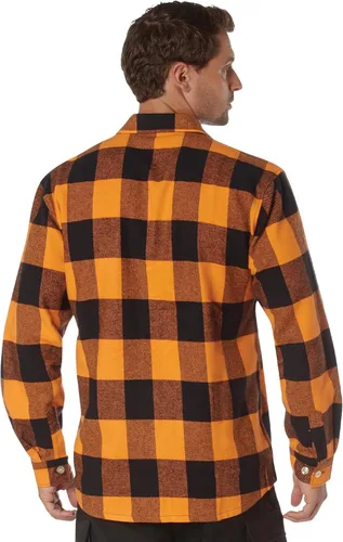 Vista 2 de Rothco - Camisas de franela de búfalo extra pesadas