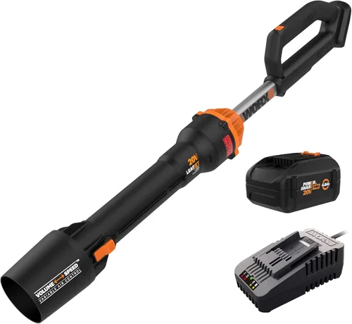 Vista 2 de Worx Nitro - Paquete de soplador de hojas inalámbrico con cortasetos