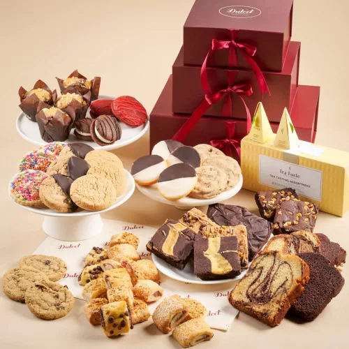 Vista 17 de Caja de regalo de cumpleaños, regalos de comida de cumpleaños, cestas de regalo de chocolate gourmet para mujeres, mamá, papá, él, ella